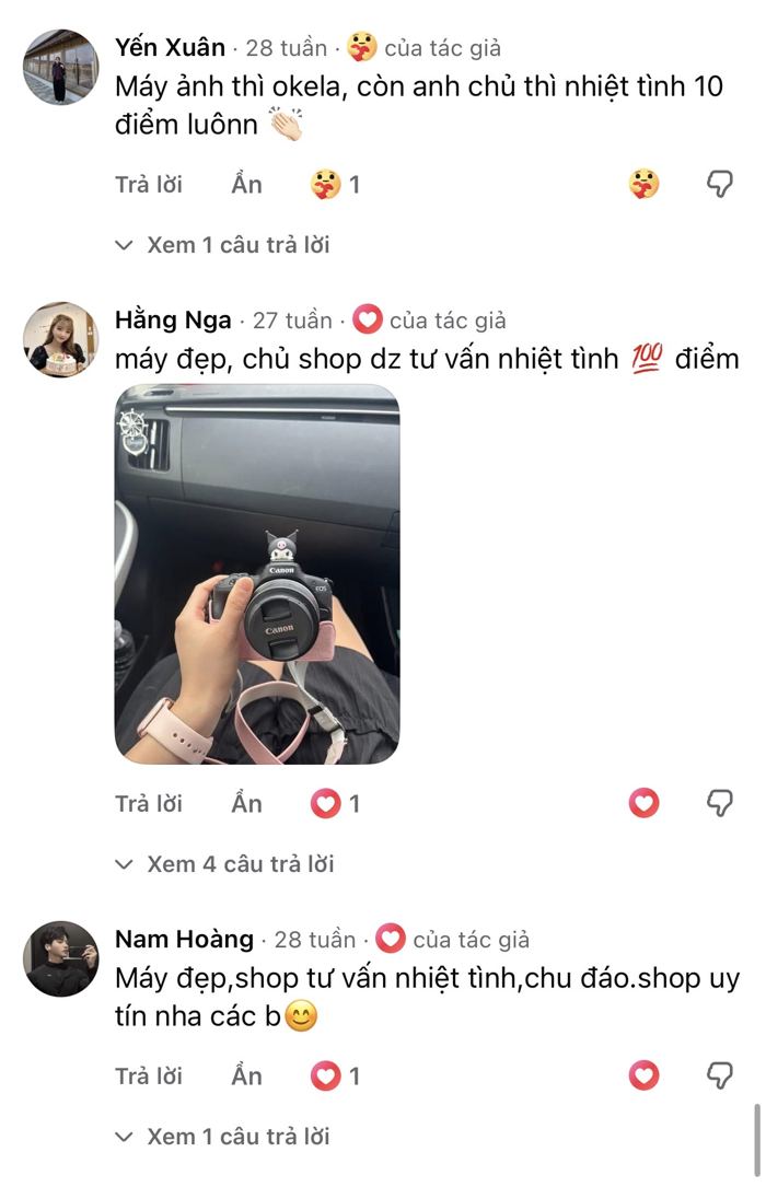 Đánh giá khách hàng