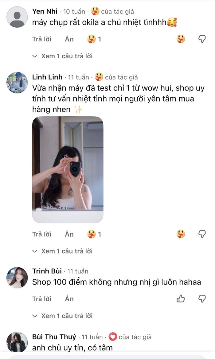 Đánh giá khách hàng
