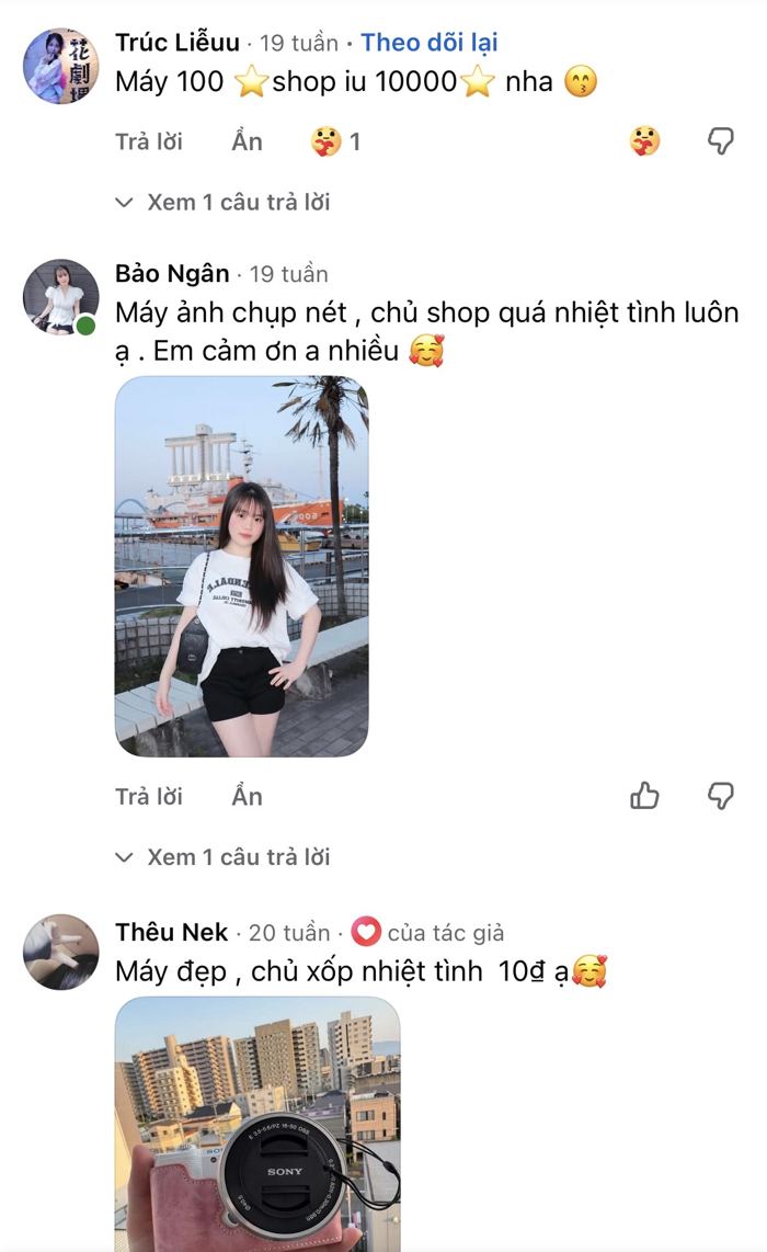 Đánh giá khách hàng