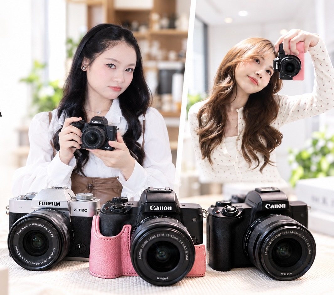 Khách hàng với máy ảnh Nam Camera